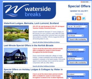 Special Offer Holiday Cottages & Lodges