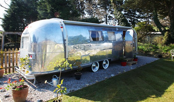 Holiday in a Silver Bullet in Cornwall