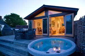 Saxon Maybank Hot Tub Lodges