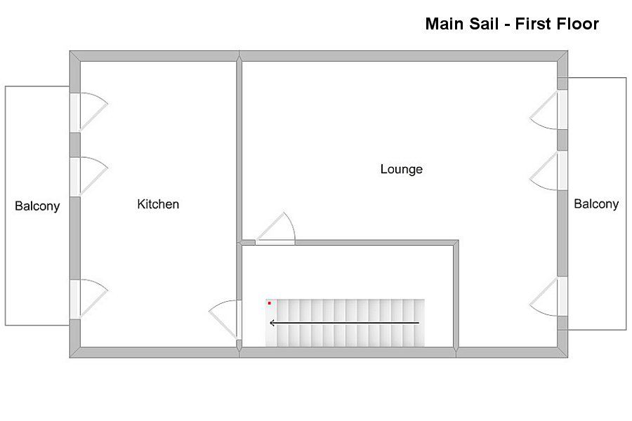 Main Sail First Floor Layout