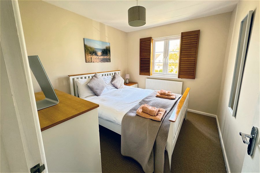 Cerney House Double Bedroom