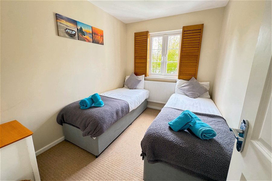 Cerney House Twin Bedroom