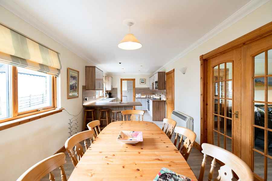 Capercaillie Cottage Kitchen and Dining