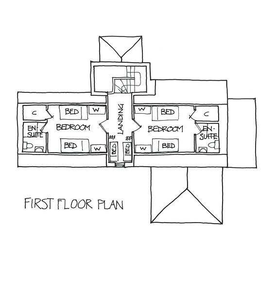 Coach House Floor Plan Lake of Menteith, Scotland Holiday cottage with Hot Tub