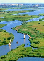 The Norfolk Broads - 125 miles of navigable waterways