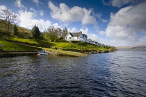 Luxury lodge overlooking Loch Awe