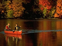 Canoeing on Loch Tay