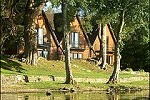 A Frame Lodges at Lake of Menteith