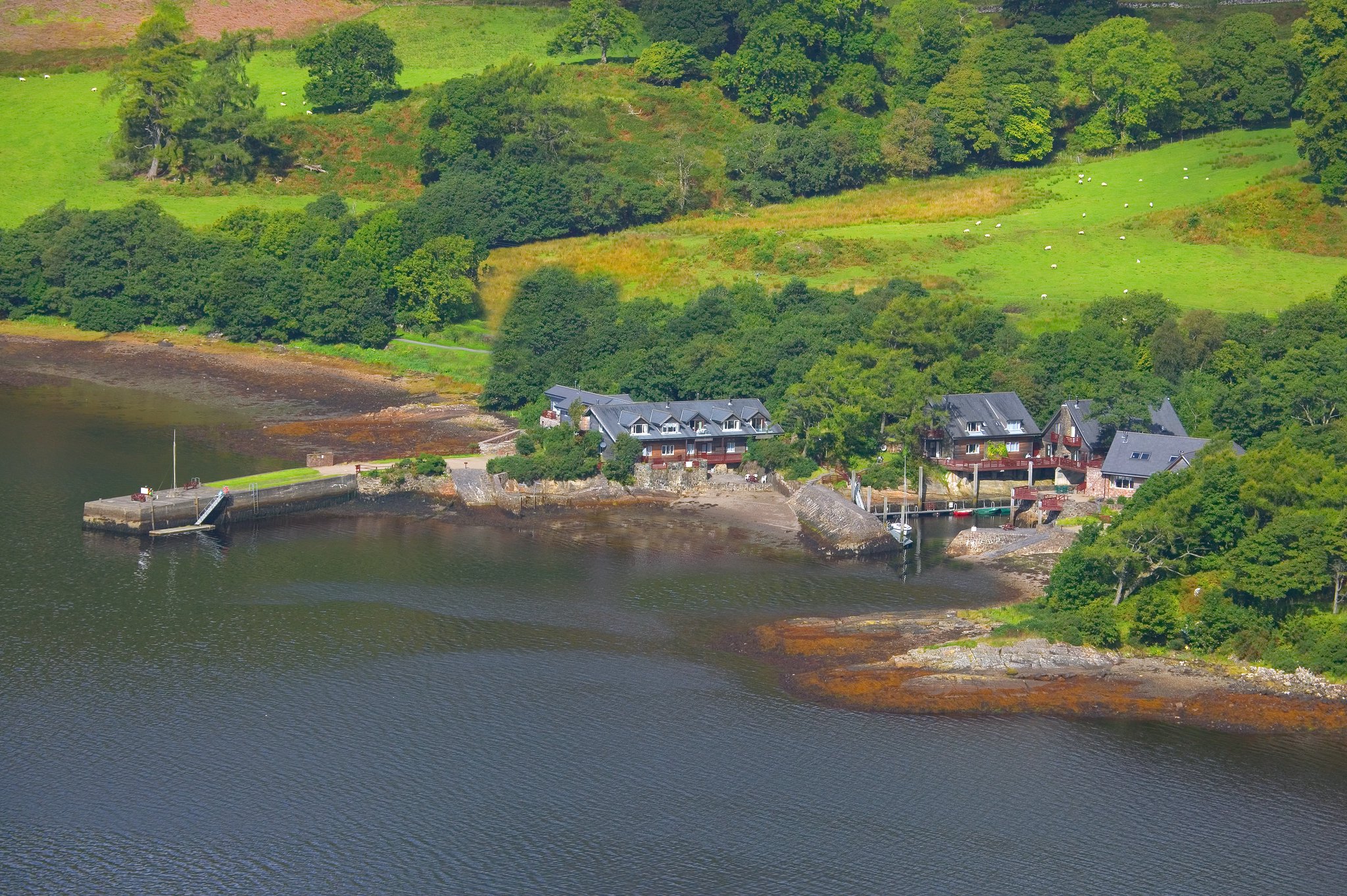 Colours at Melfort Harbour