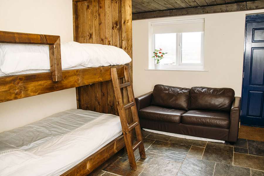 The Bike Shed Ground Floor Bunk Bedroom