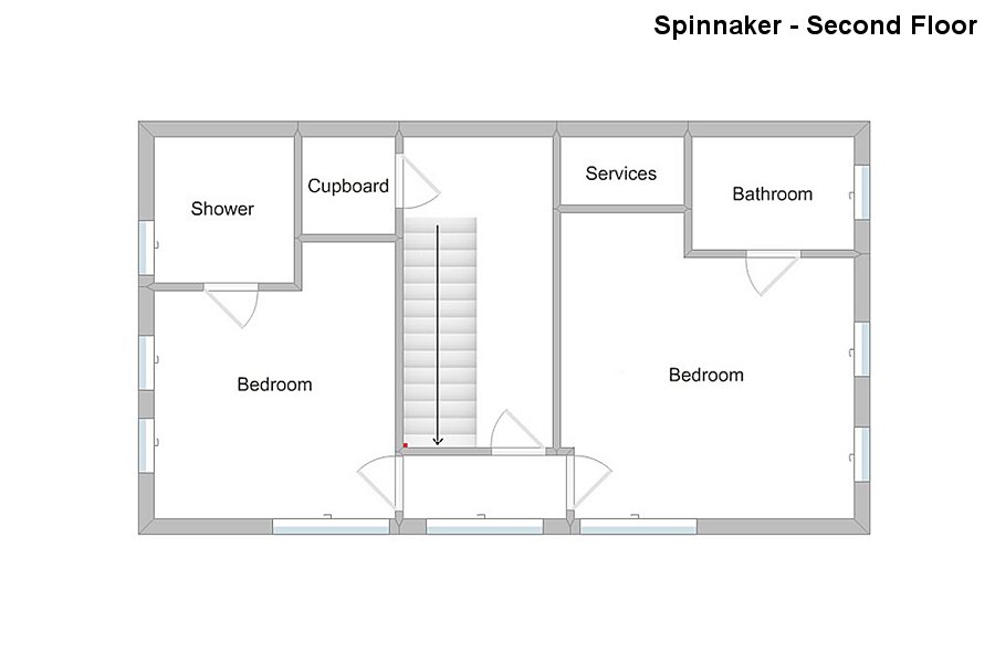 Spinnaker Second Floor Layout