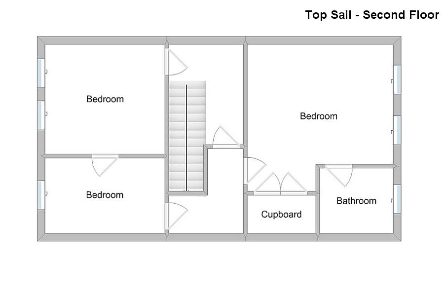 Top Sail Second Floor Layout