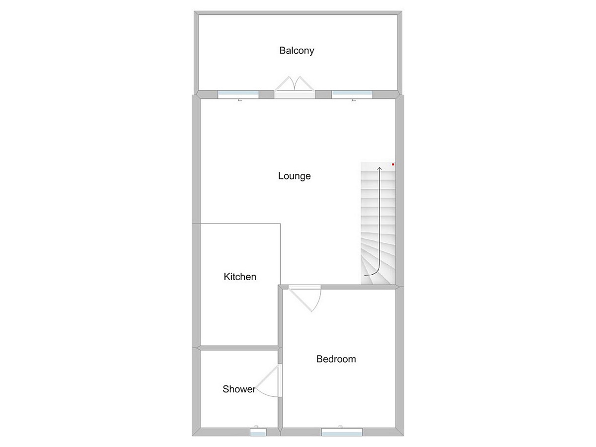 Crested Grebe First Floor Plan