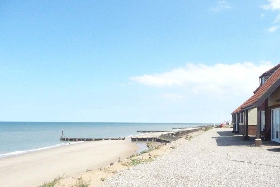 Beach View Overlooking a Sandy Beach