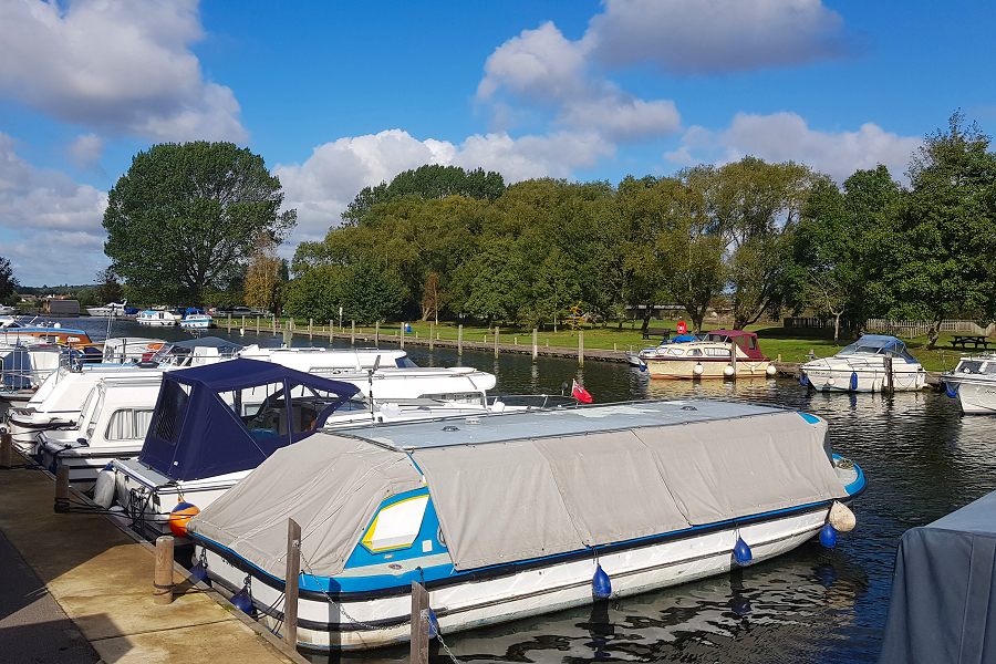 Canoeing on the Norfolk Broads