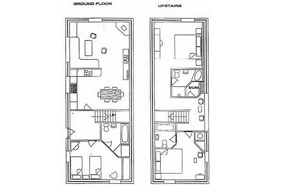 Melfort Harbour Boathouse East Floorplan