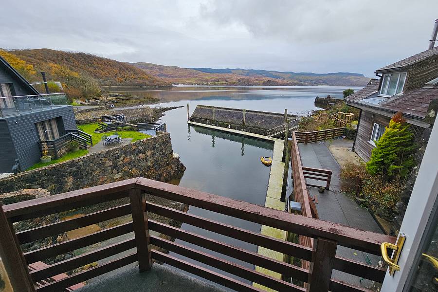 Melfort Harbour Boathouse East Harbour View