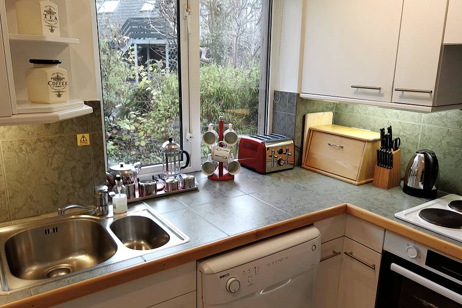 Melfort Harbour Boathouse East Kitchen