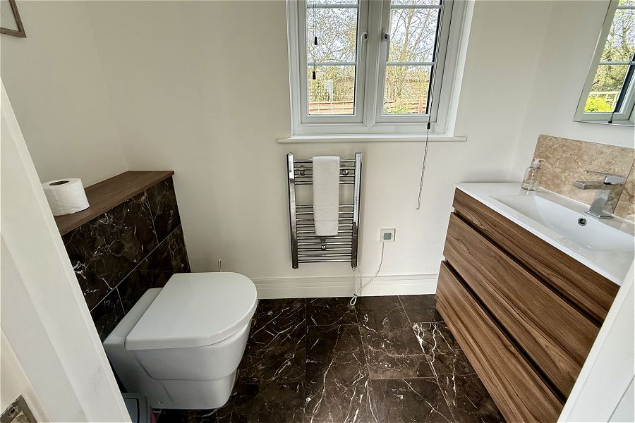Bourton House Entrace Hall Cloackroom