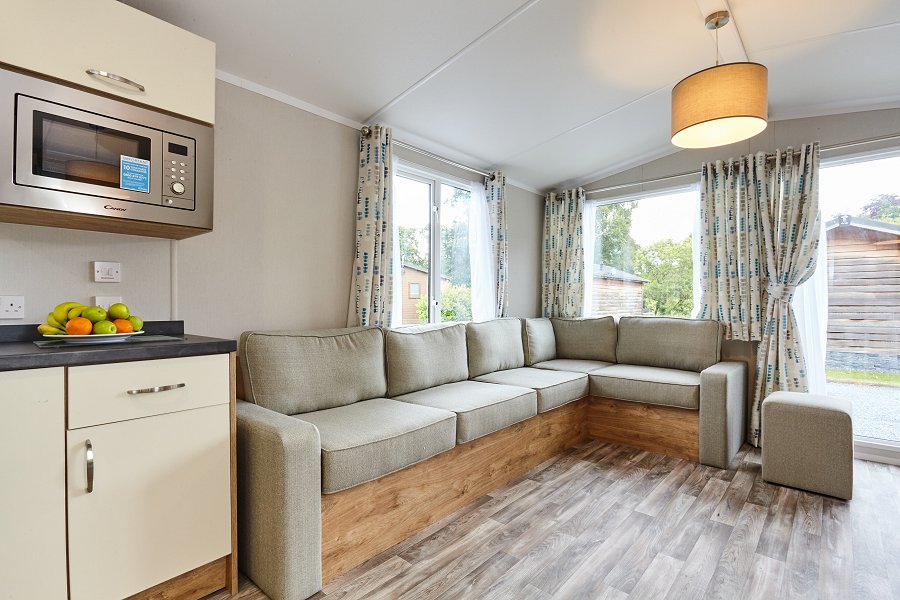 Braidhaugh 3 Bed Caravans Living Area