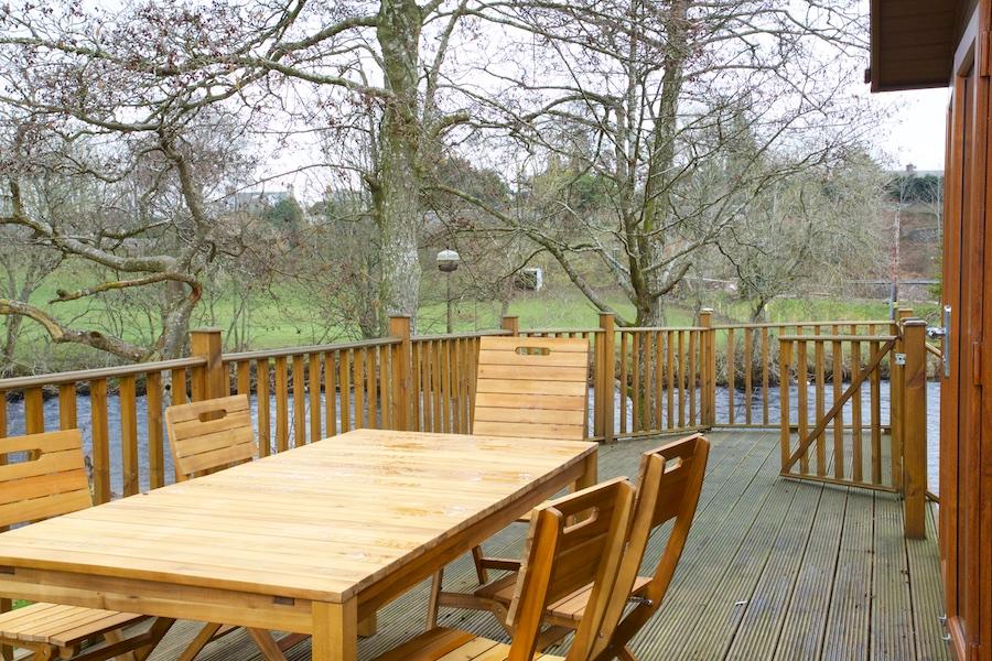 Braidhaugh Ardle Lodge Decking