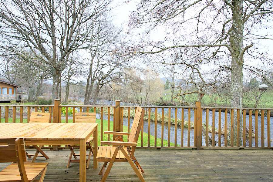 Braidhaugh Ardle Lodge Deck