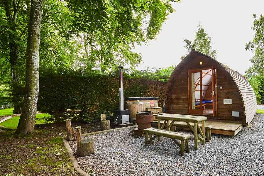 Glen Garioch Glamping Pod Scotland