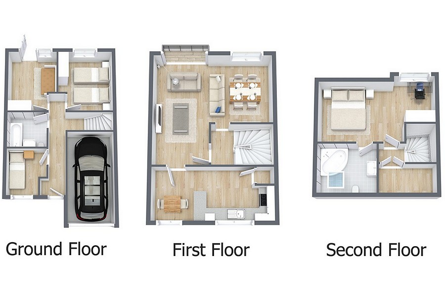 Bure Lodge Floorplan