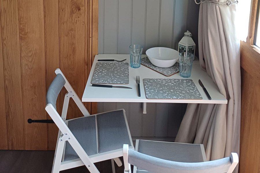 Carp Cabin Dining Area