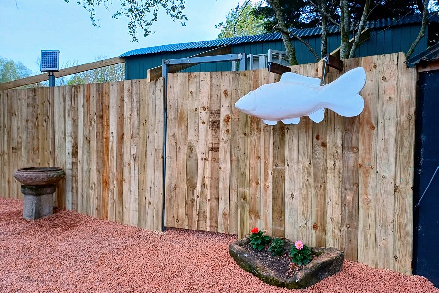 Carp Cabin Entrance