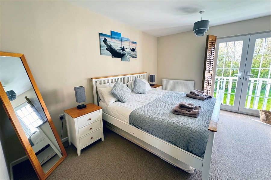 Cerney House Master Double Bedroom