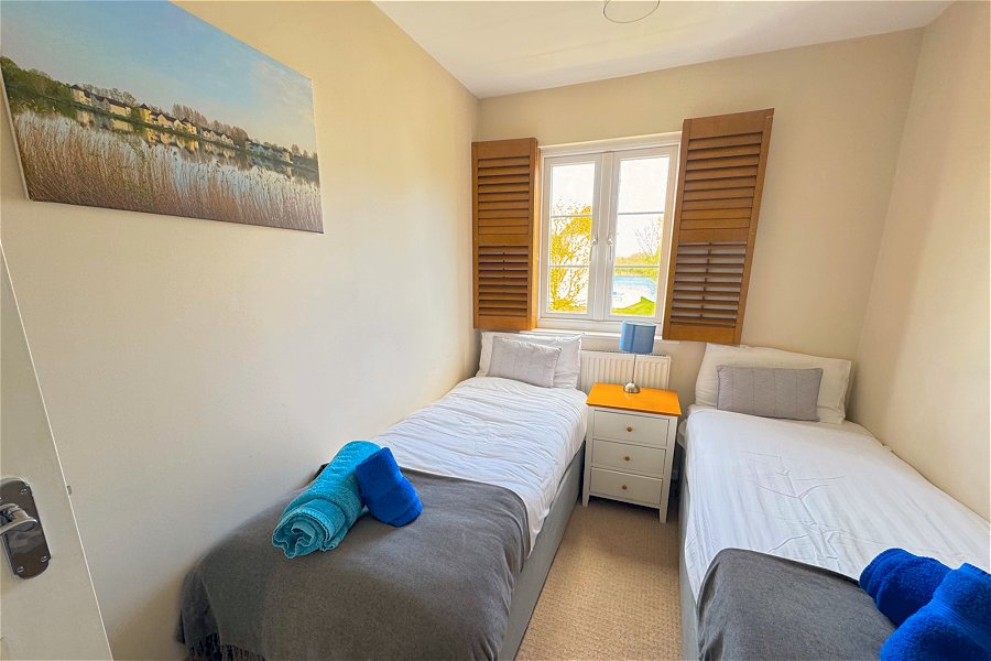 Cerney House Twin Bedroom