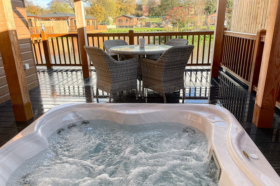Puffin Lodge Hot Tub