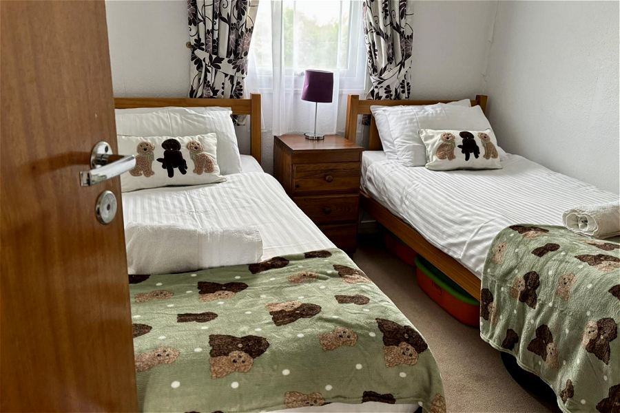 Bear's Cabin Twin Bedroom