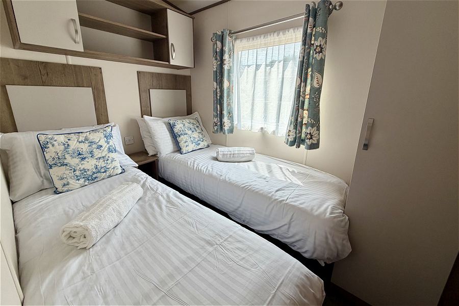 The Happy Hideaway Twin Bedroom