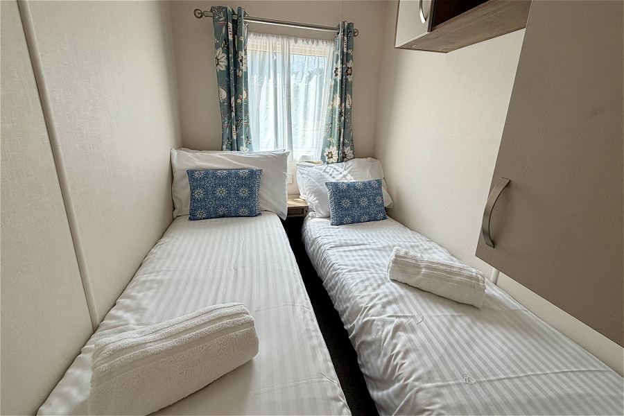 The Happy Hideaway Twin Bedroom