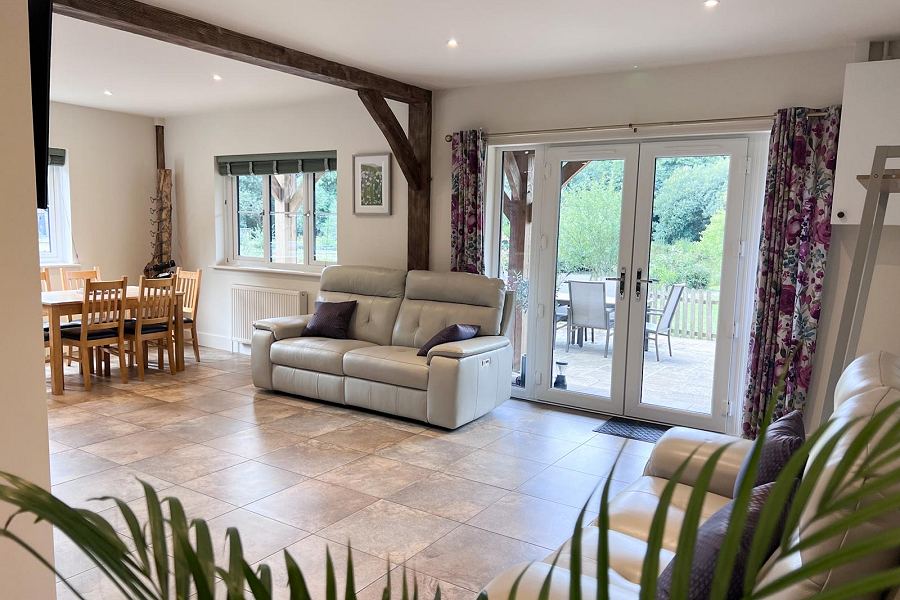 The Old Tearoom Living Area