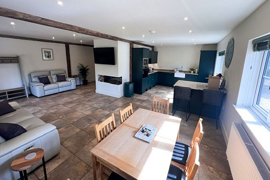 The Old Tearoom Living Area
