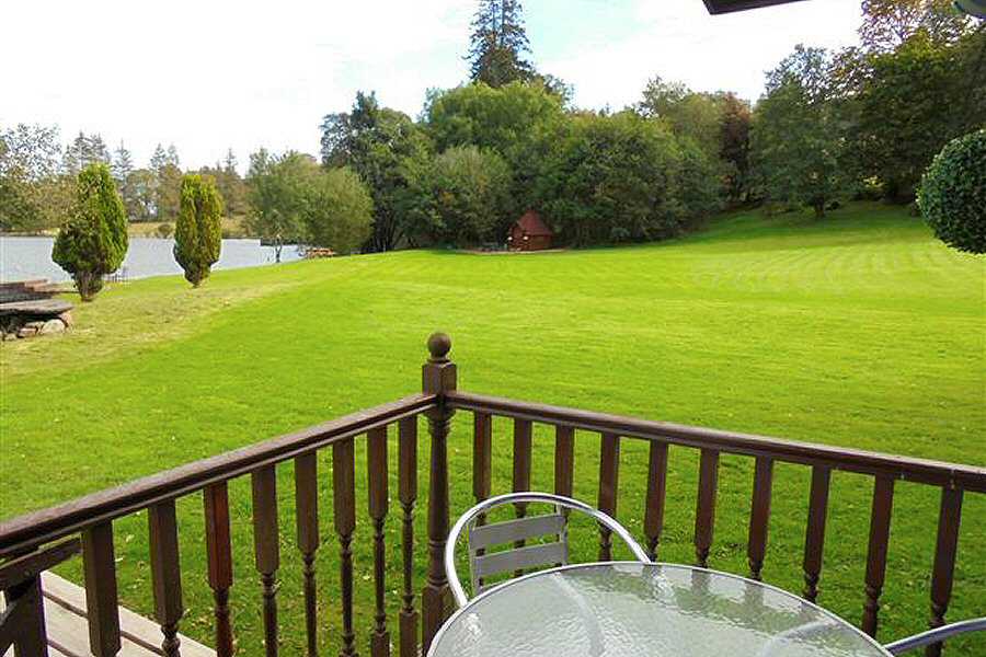 Argyll Chalets Eagle Lodge View