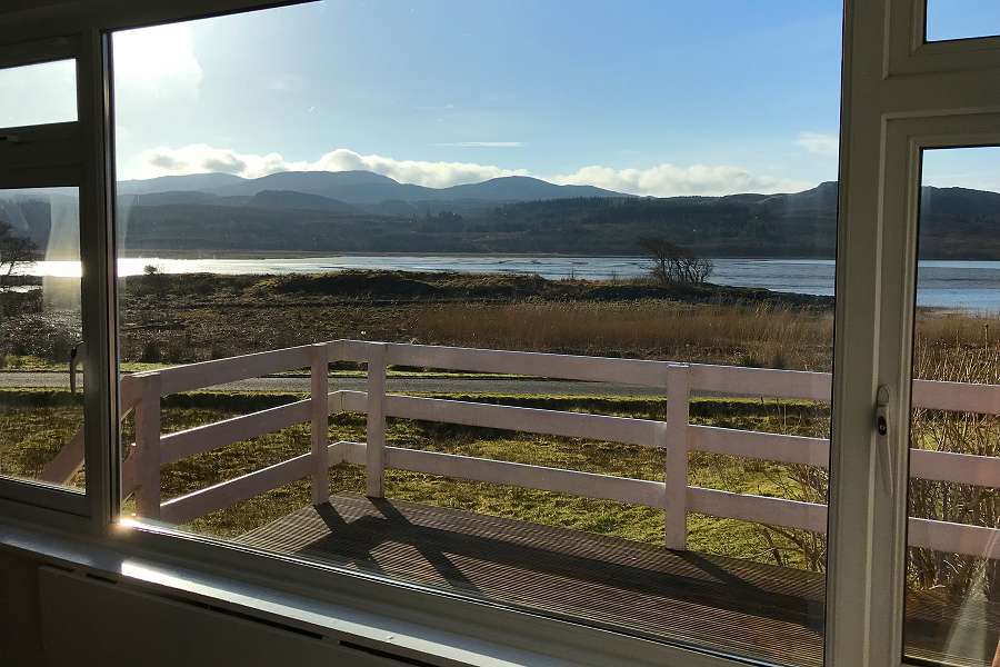 Lochead Chalet Lounge Views