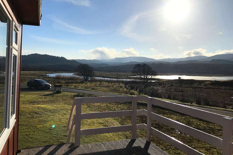 Lochead Chalet Decking Views