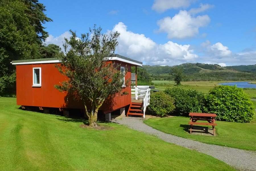 Lochead Holiday Chalet With Garden Area