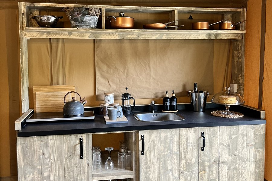 Safari Tent Kingfisher Kitchen