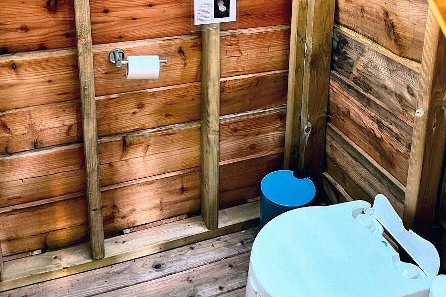 Safari Tent Kingfisher Ensuite Toilet