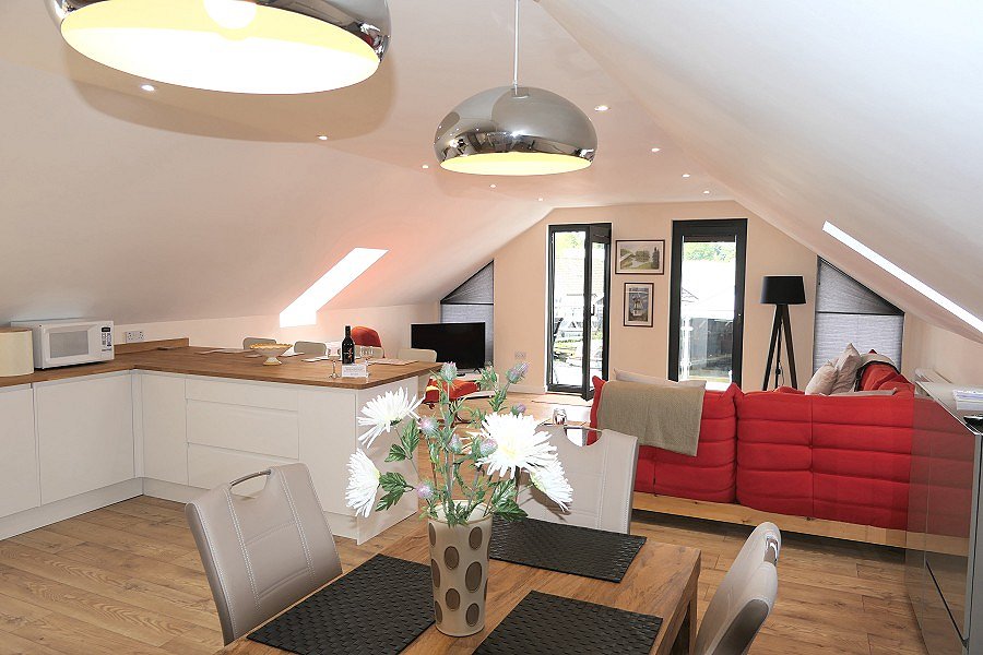 Erequay Boathouse Living Area