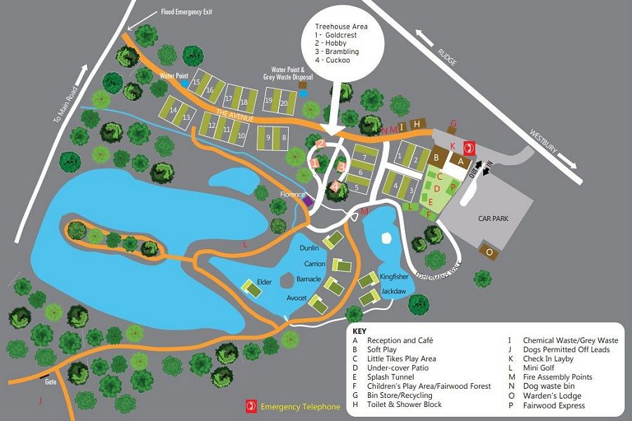 Fairwood Lakes Sitemap