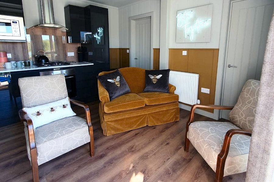 In Three Lodge Lounge Area