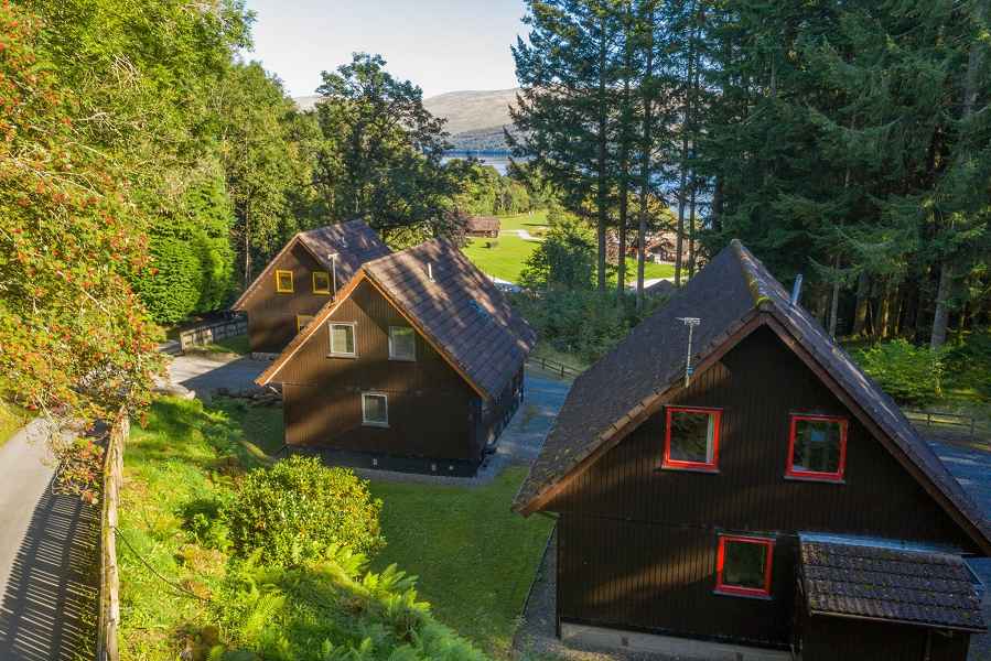 Forest Lodge at Loch Tays