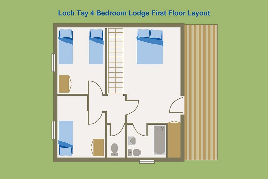 Forest Lodge First Floorplan