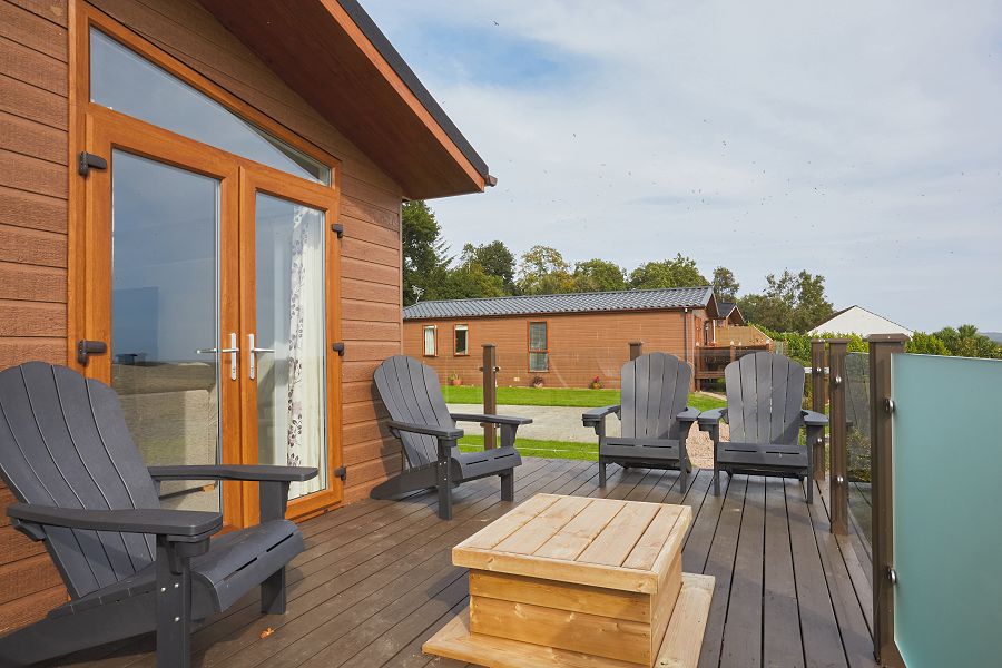 Forth View Lodge Decking